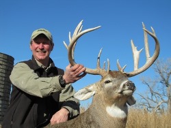 Brian Barley's Monster Buck taken With Mike Adams