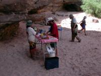 image of outfitters preparing food