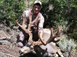 Matt Gray with his 2013 Utah Archery Mule Deer