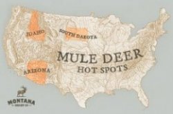 Mule Deer hot spots
