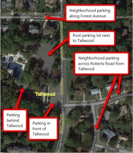 Tallwood parking