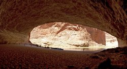 Red Wall Cavern Panorama Red Wall Cavern Panorama