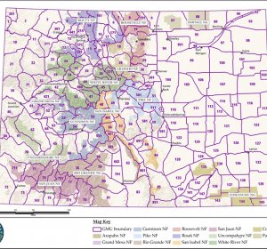 Colorado hunting Zone Map