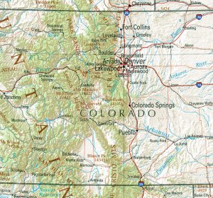 Detailed Colorado Maps