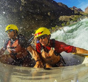 Rafting through the Grand Canyon