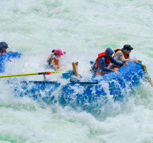 White water rafting Colorado River Grand Canyon
