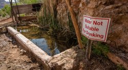 uranium contamination, photo by Blake McCord uranium contamination, photo by Blake McCord