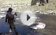 Colorado Yampa River trout fly fishing nymphing dry May 2012
